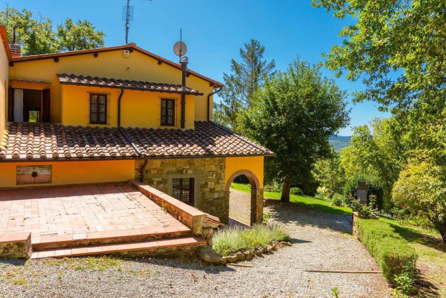 Villa Casa Al Sole Сиена Экстерьер фото