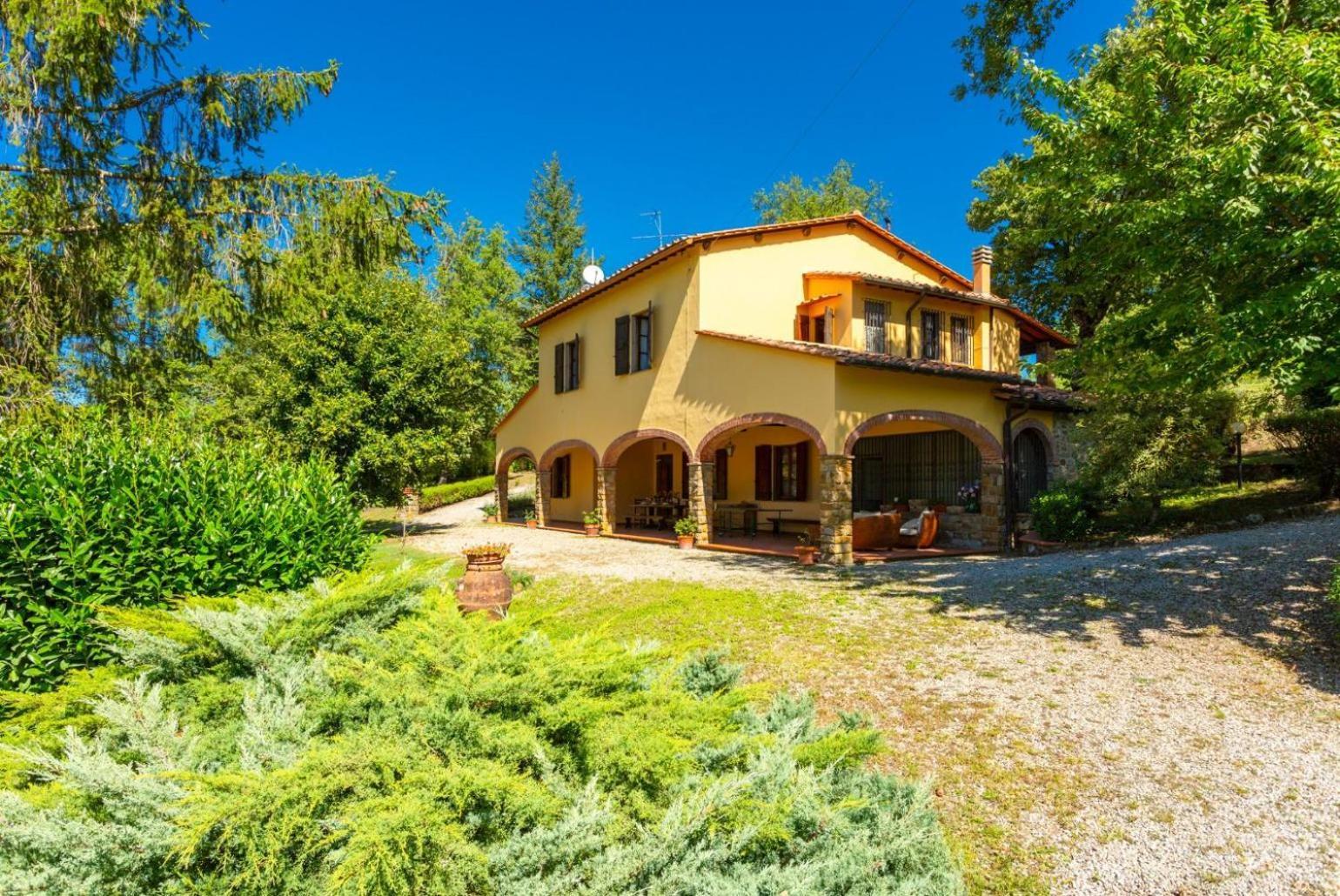Villa Casa Al Sole Сиена Экстерьер фото